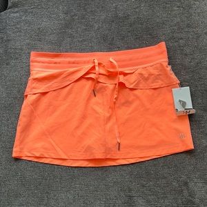 Hot Orange Skort